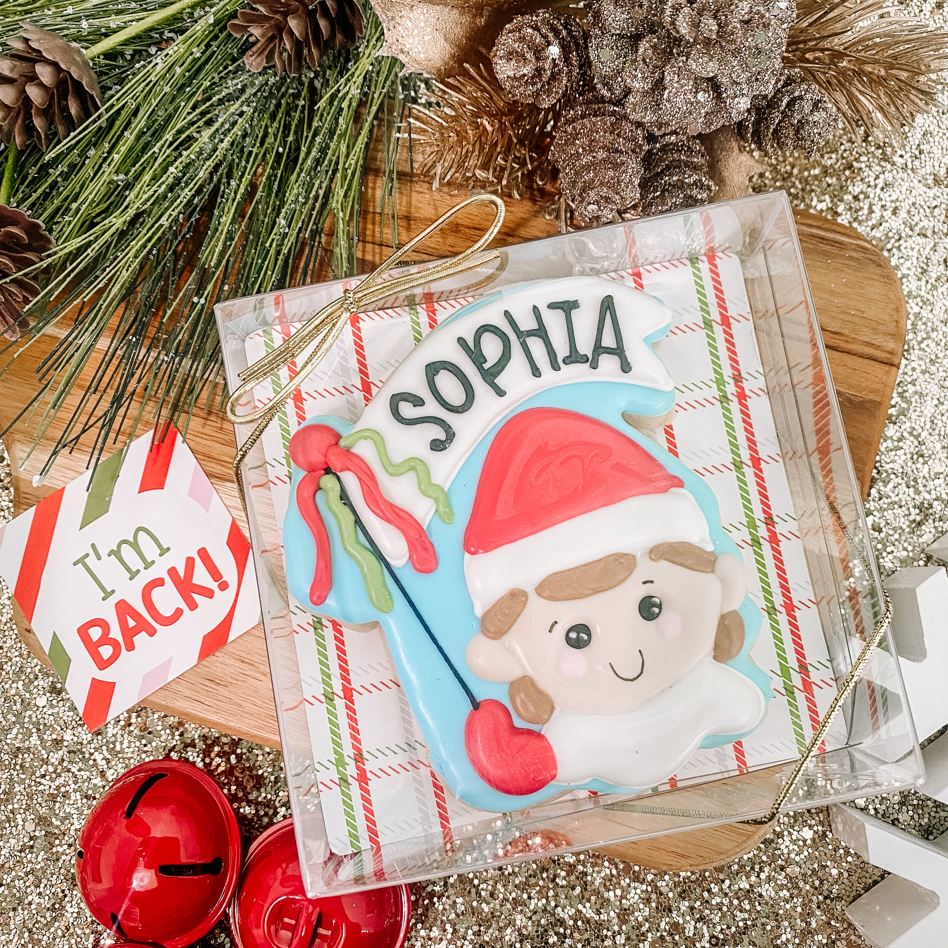 Personalized Elf Cookie