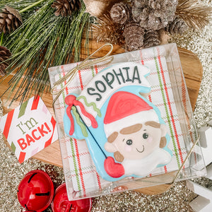 Personalized Elf Cookie