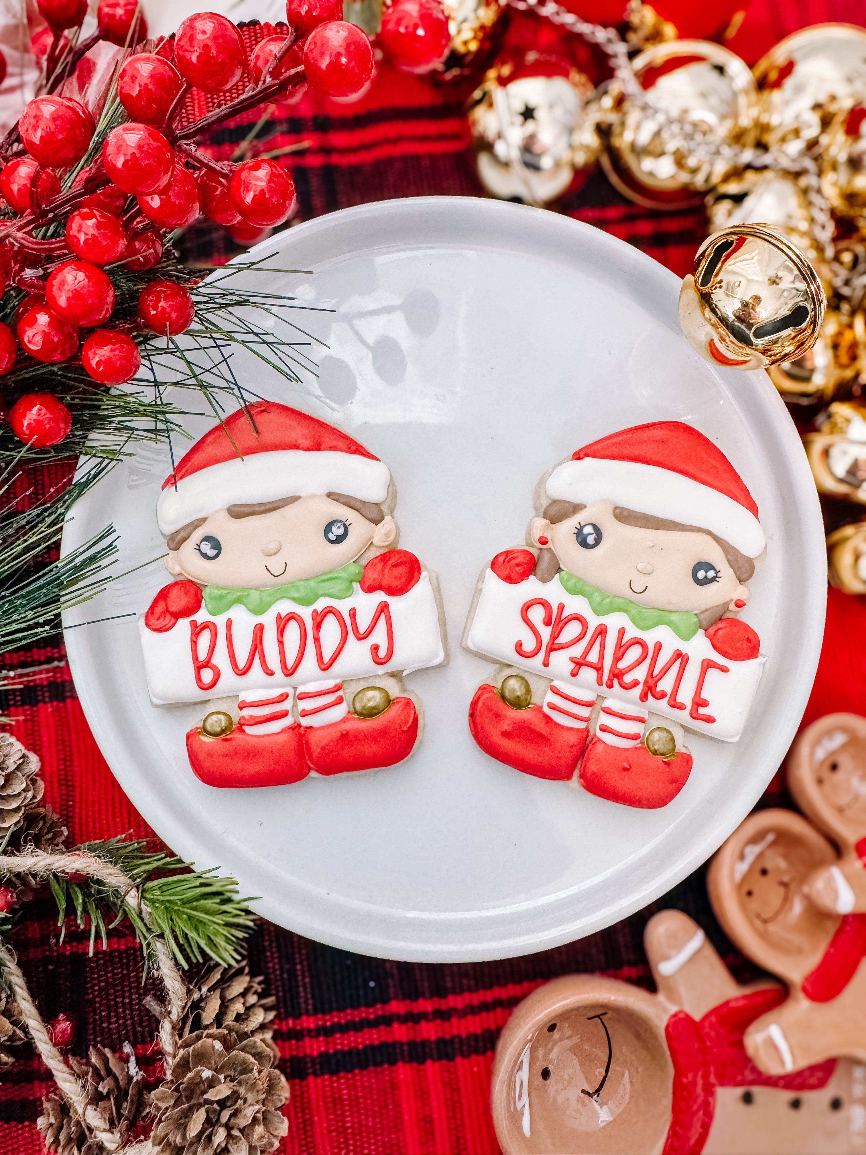Personalized Elf Cookie