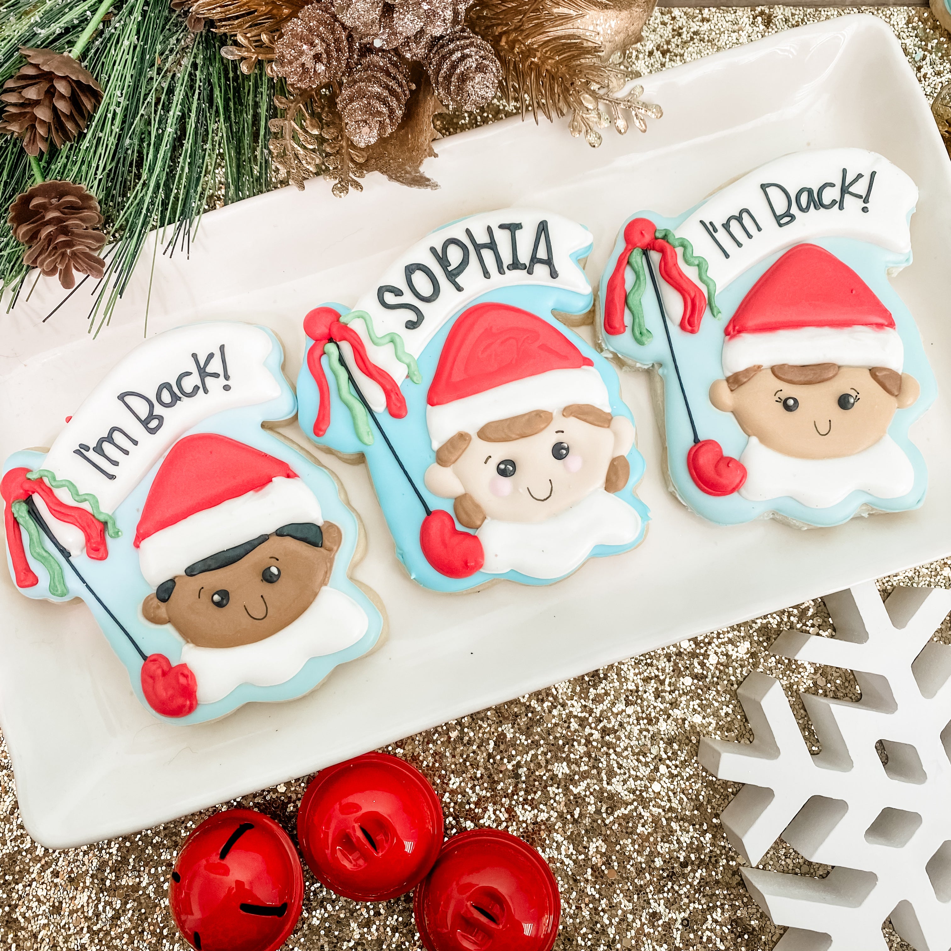 Personalized Elf Cookie