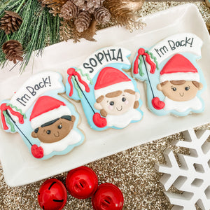 Personalized Elf Cookie