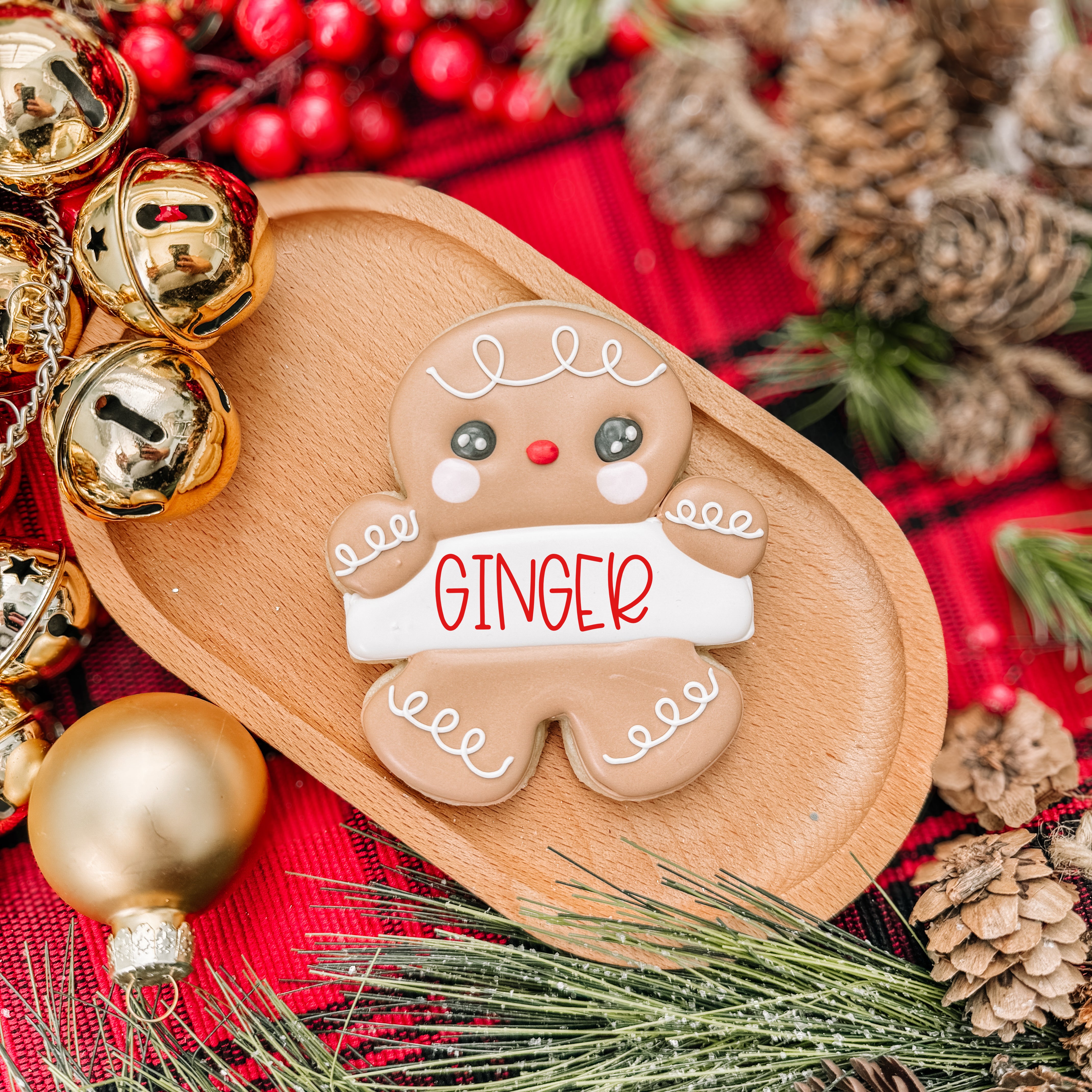 Personalized Holiday Cookie