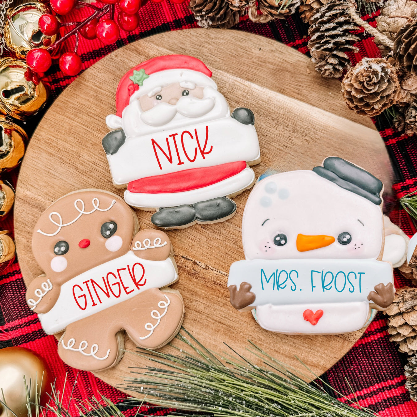 Personalized Holiday Cookie