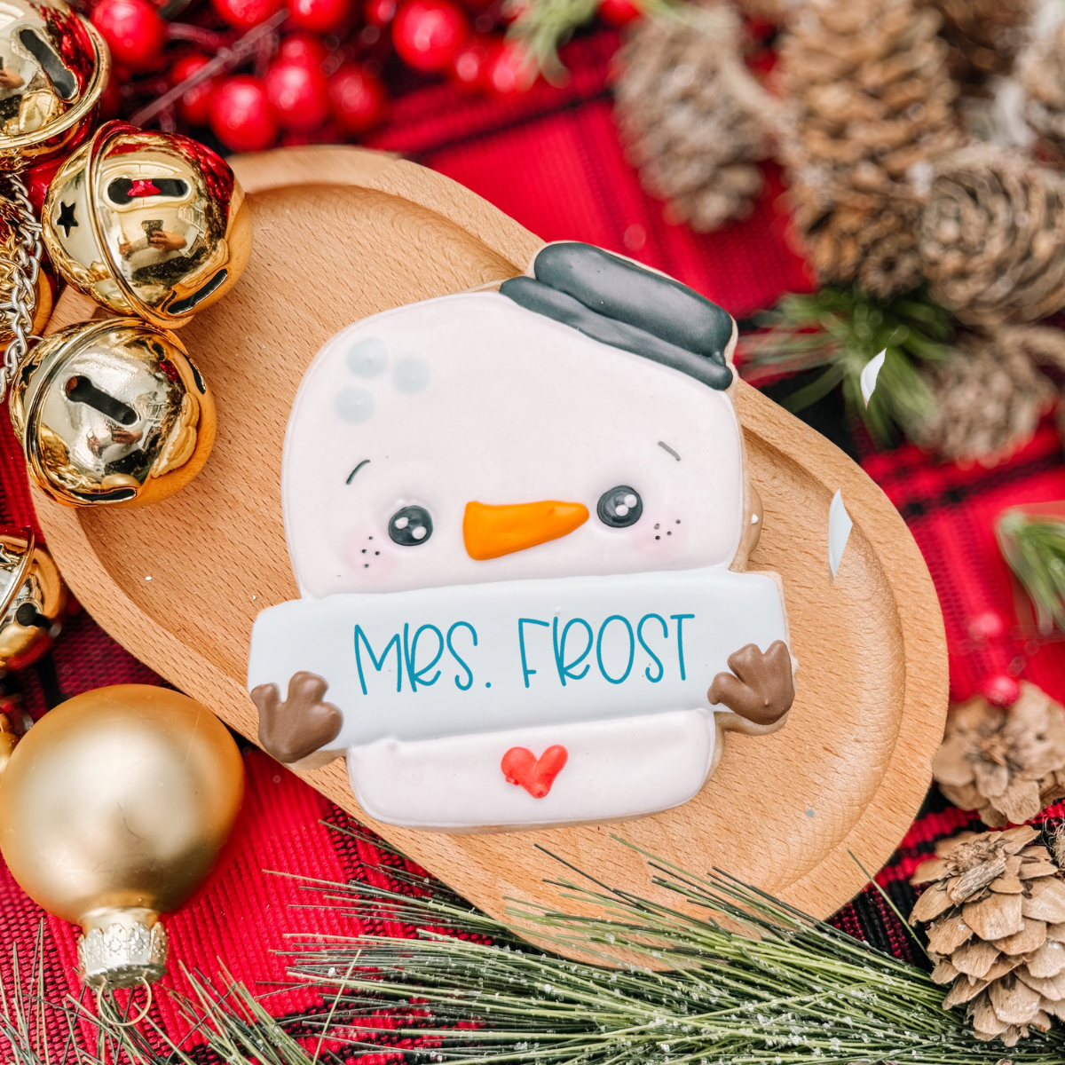 Personalized Holiday Cookie